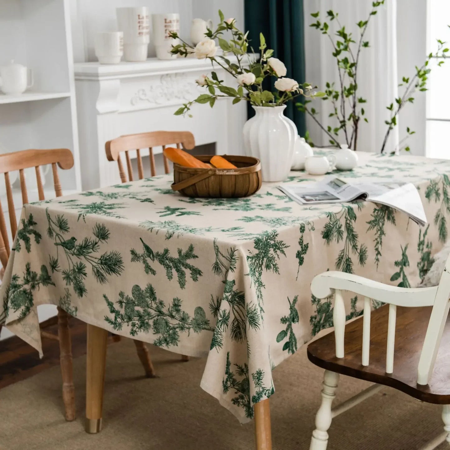 Pine Rectangular Tablecloth