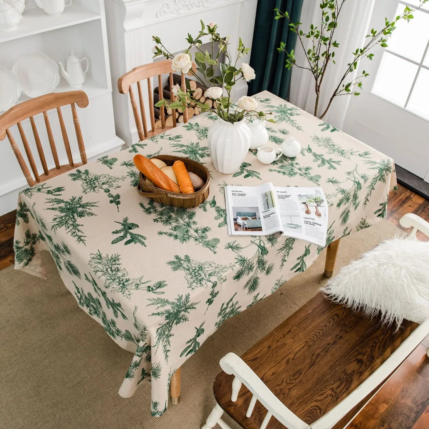 Pine Rectangular Tablecloth