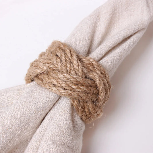 Natural Rope Napkin Ring