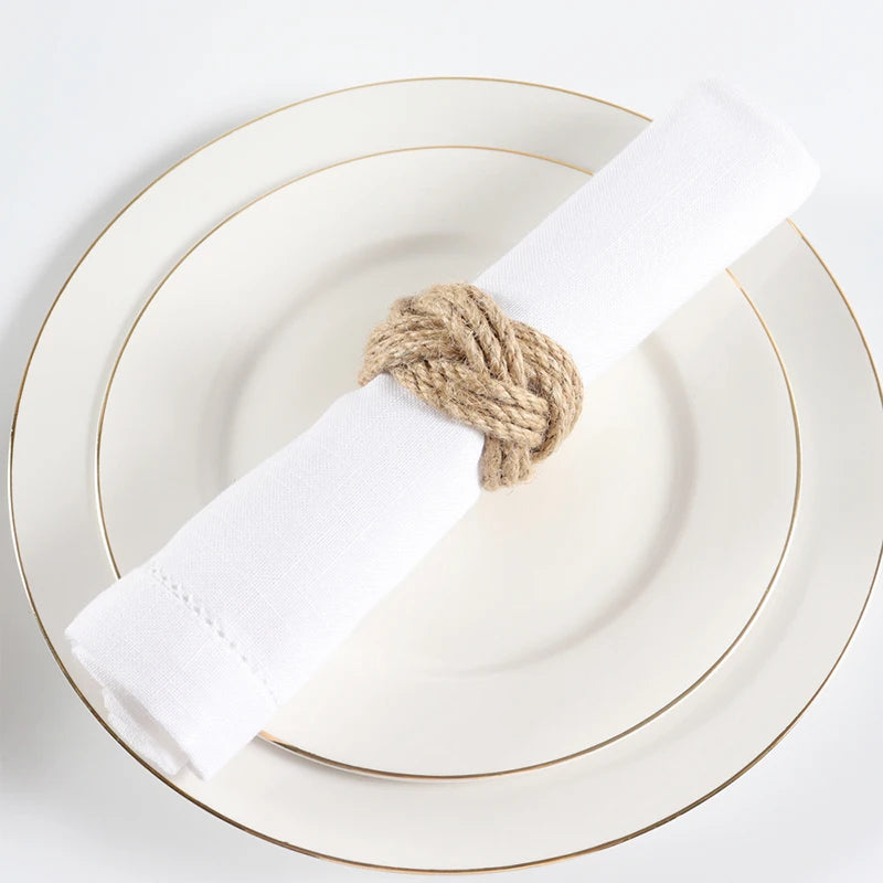 Natural Rope Napkin Ring