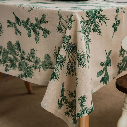 Pine Rectangular Tablecloth