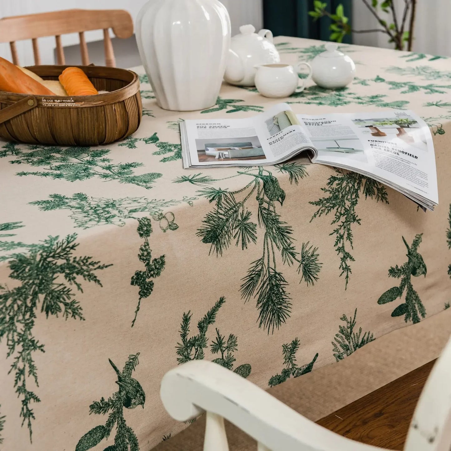 Pine Rectangular Tablecloth