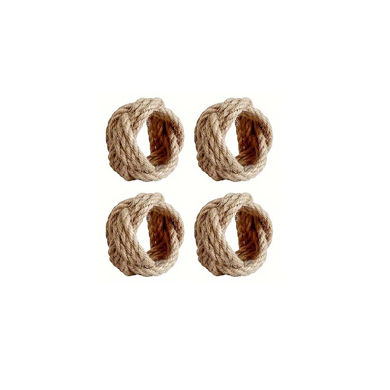 Natural Rope Napkin Ring