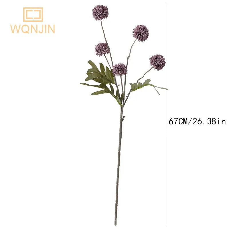 Artificial Dandelion Flower Branch