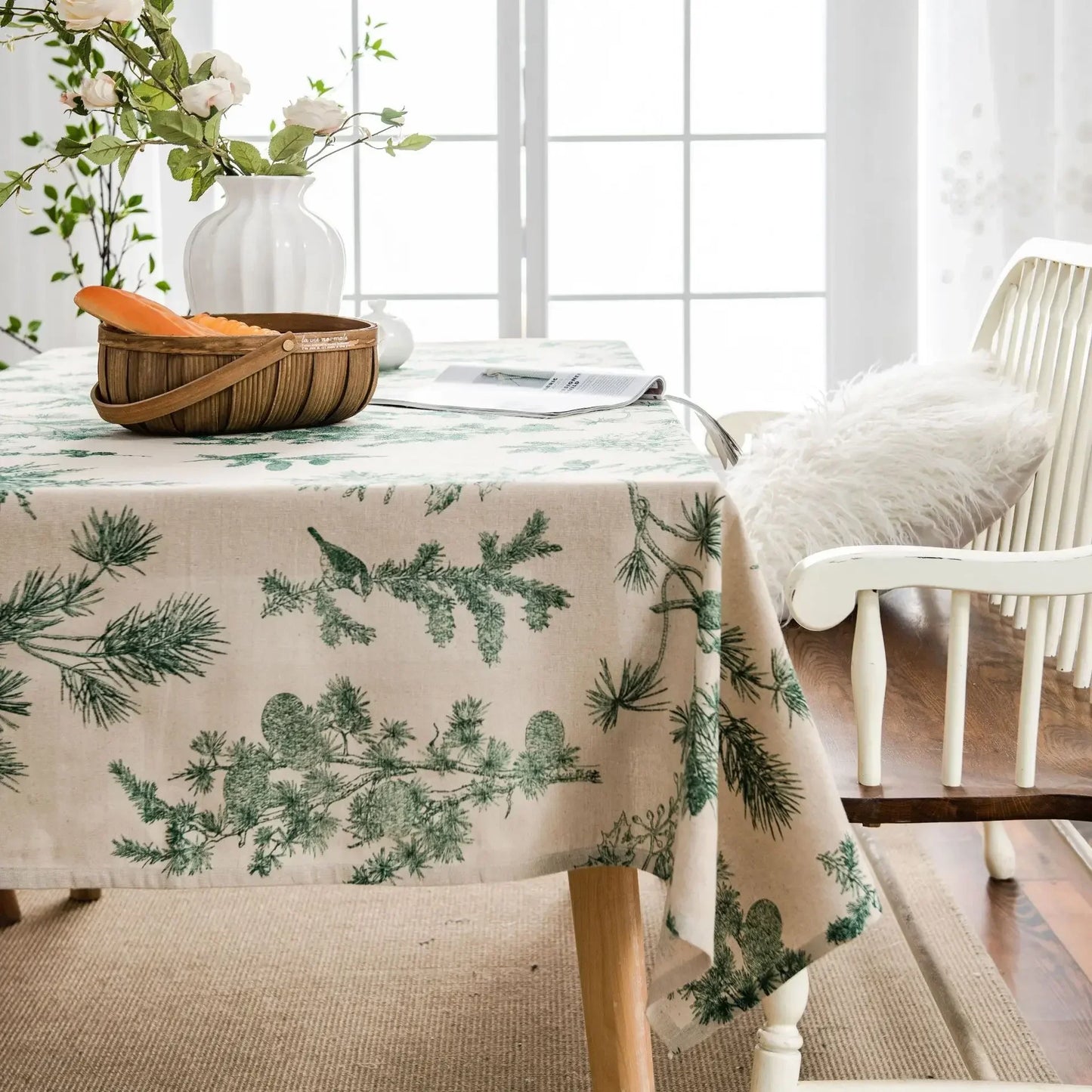 Pine Rectangular Tablecloth